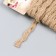 Decorative braid for creativity "Jute Wave" length 4.5 m width 5 mm