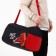 Children's sports bag for a Take Out boy on a zipper, external pocket, black color