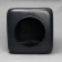 Shower tank, 100 liters, with a lid, with a crane thread, black