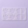 Chocolate form "Rastype", silicone, 8 cells, 19.5 × 10.5 × 0.4 cm, the color is transparent