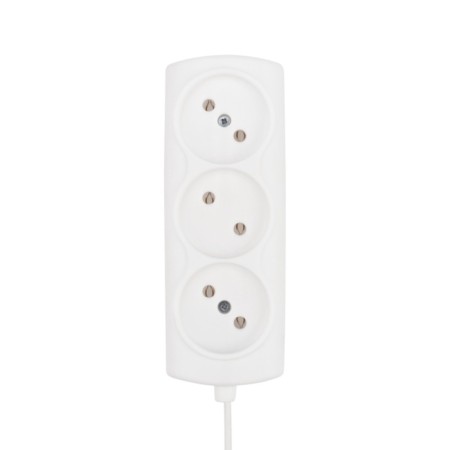 Extension cord Proconnect Standard 3 Nest, 1.5 m, 2x0.75 mm², b/s, white
