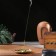 A stand for any incense "lotus", golden, d = 8.5 cm