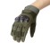 Tactical gloves "Storm Tactic", l extra fingers, mix, green