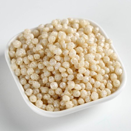 Rice balls shiny "silver" for cupcakes and cakes, 25 g.-2