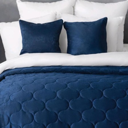 Set "Trust": a cover 230 x 250 cm, pillowcases 45 x 45 cm - 2 pcs, blue-2