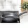Granite pan, d = 22 cm, removable handle, anti -stick coating, gray color