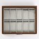 Casket wood for clock 10 departments "Brown" 7.5x21x26 cm