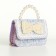 Baby bag on a valve, lilac color