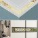 Interior stickers "Labyrinth", mirror, wall decor, set 10 pcs, 10 x 10 cm