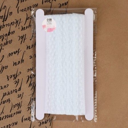 Capricon lace, 15 mm × 10 ± 1 m, white color-3