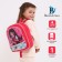 Baby backpack on lightning, pink color