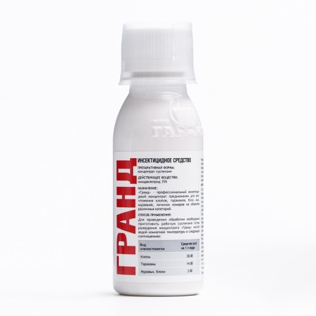 Grand concentrate, from cockroaches, bugs and other insects, a plastic bottle of 100 ml.