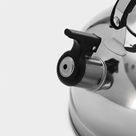 A kettle with a stainless steel whistle "family", 2.8 liters-1