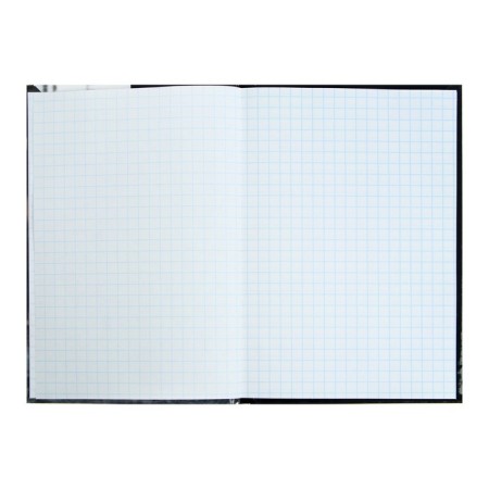 Note book A6 48 sheets in the CENT "Black Motorcycle", a solid cover, glossy lamination-2