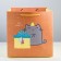 Square gift package, packaging, “cat and cake”, 30 x 30 x 30 cm