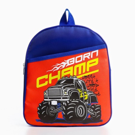 Baby backpack for the boy "Monster Trek", 24x28x8.5 cm-1