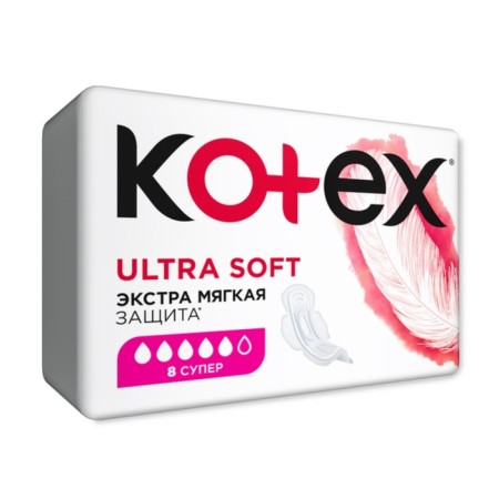 Kotex gaskets Ultra soft Super 8 pcs.-2