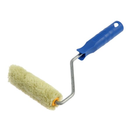 Mini-veil tundra, polyacryl, 100 mm, handle d = 6 mm, d = 15 mm, pile 12 mm, green