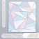 Scrapbooking paper gold "Triangles" density 180 g 15.5x17 cm