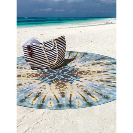 Pareo and beach rug "Star Metamorphoses", D = 150 cm-1