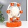 Casket Musical Mechanical Light "Ferris Wheel - Tiger" 10.5x13.5x19 cm