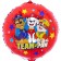 Air "Friends" ball, 18 inches, foil, puppy patrol