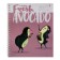Notebook A5+, 80 sheets in the cage on the rowing "Avocado", the cover coated cardboard, glossy lamination, offset block, mix