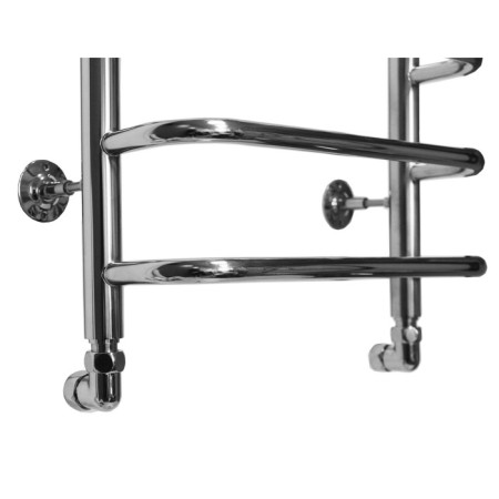 Water heated towel rail Domoterm "Stefano", P5, 5 crossbars, 400 x 500 mm, chrome-2