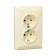 Double Luazon Lighting "Antei", 16 a, hidden, with salary, beige