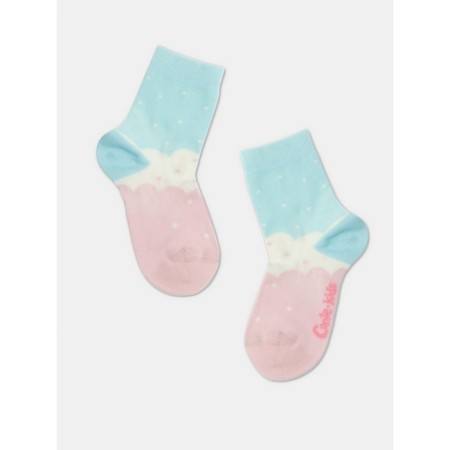 Cuts Contain Kids Tip-Top, size 12, turquoise color, pink