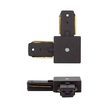 Connector for single-phase tire pipeline L-shaped black rexant-1