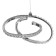 Lamp Bayerlux 86002/1 LED 22W 4000k chrome 28x15x10-110 cm