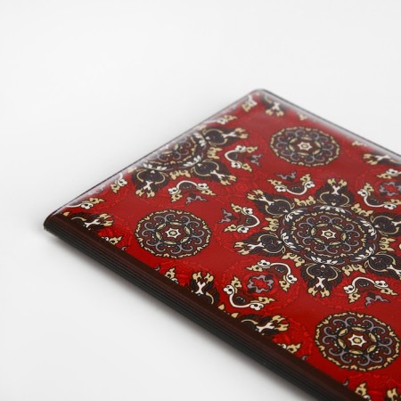 Cover for passport, red color-4