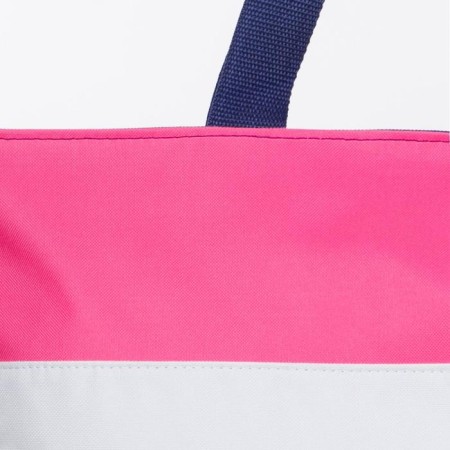 Bag beach on lightning, blue/white/pink color-3