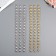 Sticker of rhinestones plastic "Hearts" mix 32x7 cm