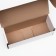 Folding box for a bottle, without printing, white, 12 x 33.6 x 12 cm,