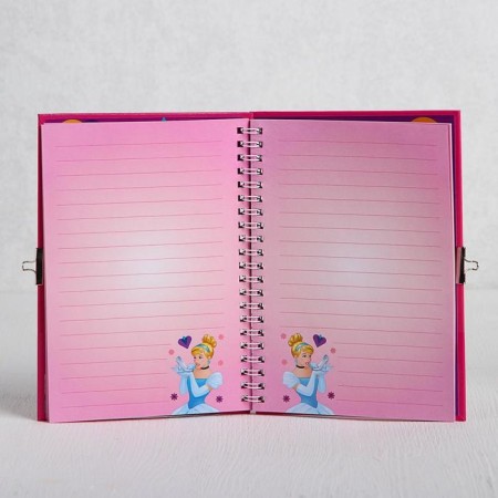 Note book A5 on the lock "Believe in a dream, princess!", 50 sheets, princesses-2