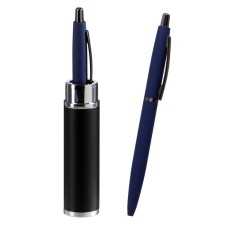 Handle Automatic San Remo 1.0 mm, metal blue case, blue rod, in a tube