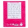 Notebook in a slanting ruler of 12 sheets, 5 types of mix, cover coated cardboard, cats aristocrats
