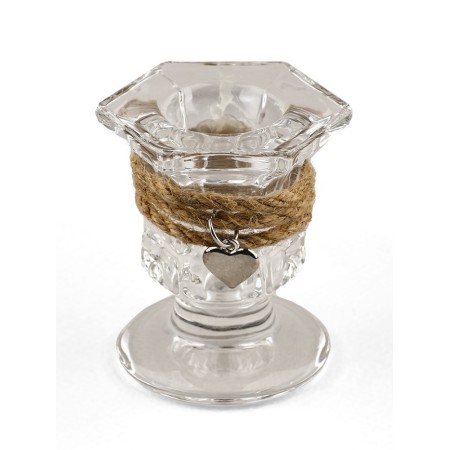 Glass candlestick, for high holy, 5 × 5.5 cm-1