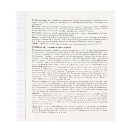 A notebook “Magic”, 48 sheets in the Literature line, covered cardboard, cold foil, twin varnish, offset block-4