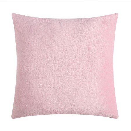 Decorative pillowcase "Ethel", size 40x40 cm, pink, 100% of the p/e