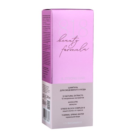 Shampoo for daily care 818 Beauty Formula Estiqe, 200 ml-2