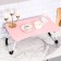 Table - breakfast tray, for a laptop, folding, pink, 60x40 cm