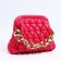 Bag-clate on the farmar, raspberry color