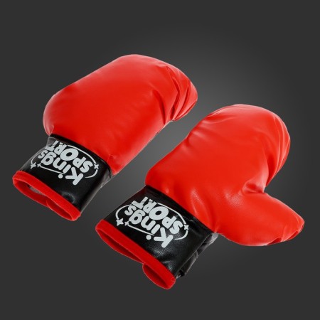 Set for boxing "Profi 2", floor pear with suction cup, gloves, height 70-100 cm-6