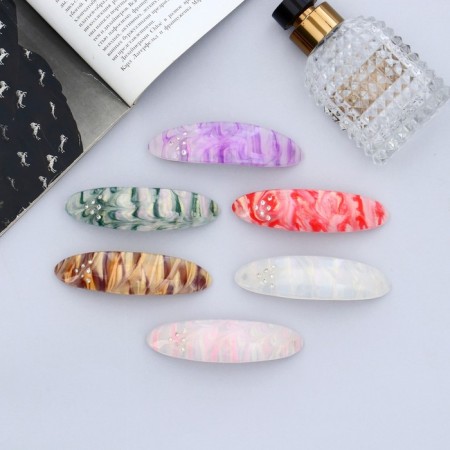 Halfish hair clip "Adele" Divorces, 9 cm, mix-2