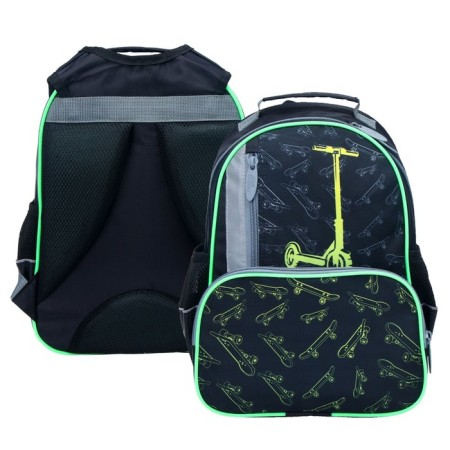 School backpack, 37 x 26 x 13 cm, ergonomic back, calligrata ORT "Scooter"-5