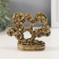 Нэцкэ бронза "Денежное дерево" 8 см