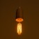 Suspension lamp "Claud" drop2 1x40W E27 white 5x6.5x95cm